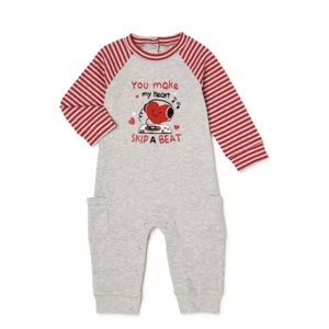 Baby Boy Romper 3-6m ‘You Make My Heart Skip A Beat’ New 🎶